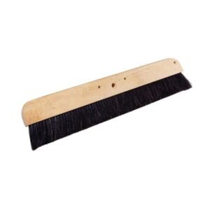 Cleaning Tools 4 Magnolia 2136-H concrete finishing brush with black horsehair bristles.