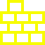 Home 9 construction company icon 1 yellow