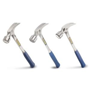 Estwing framing hammers in different sizes.
