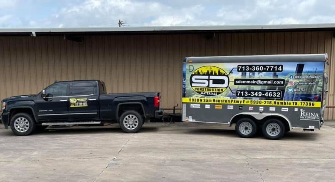 SD Construction Materials store and pickup location in Houston, Texas