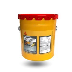 Tools 3 Sikaflex-1c SL self-leveling polyurethane sealant being applied to a concrete expansion joint